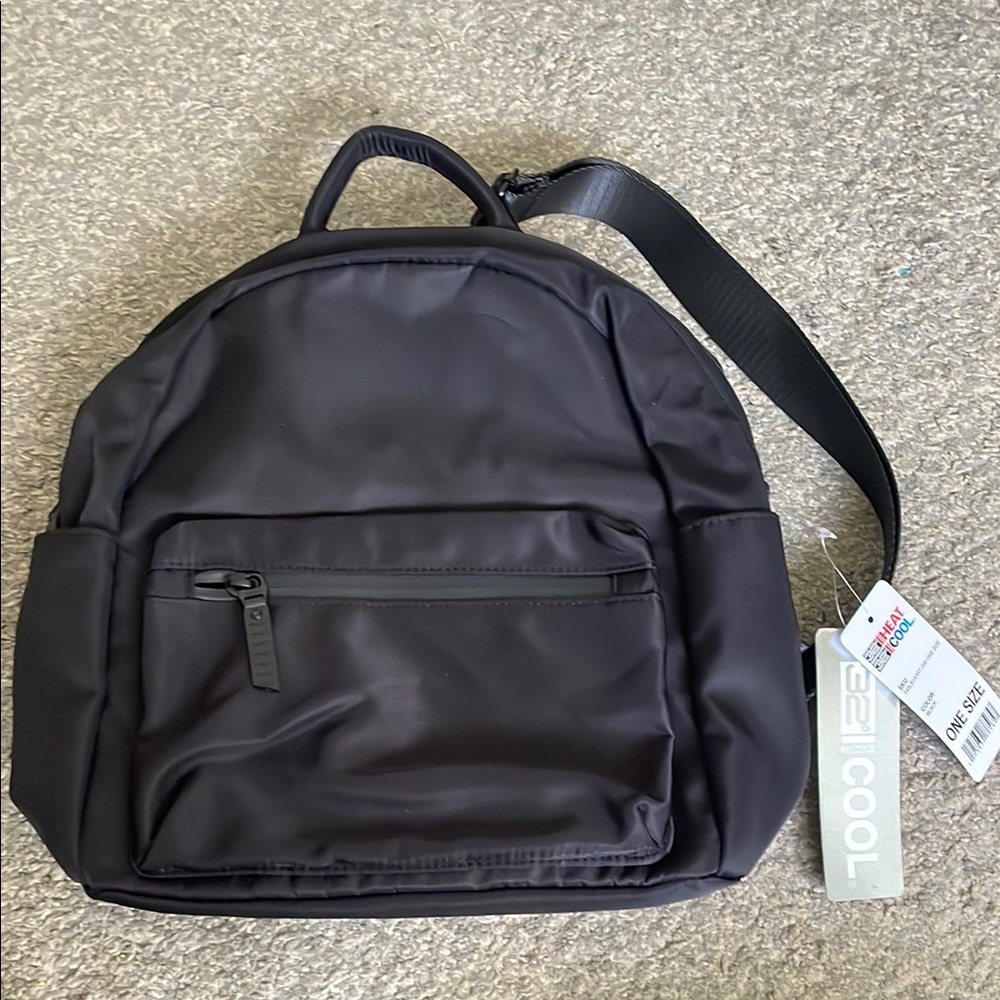 32 Degrees Black Mini Backpack Minimalist Design